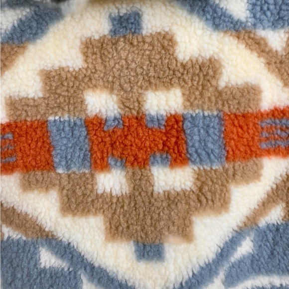 Pendleton women Mariposa Berber fleece hoodie jacket XS - Picture 11 of 11